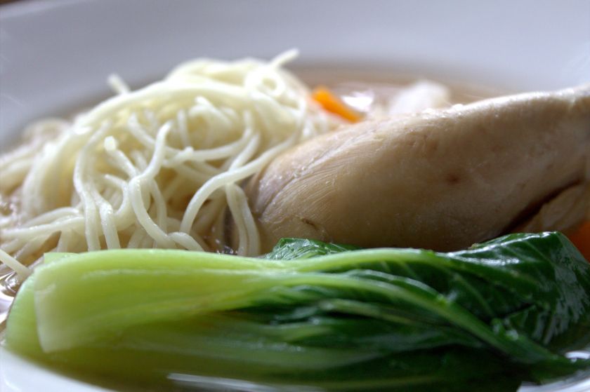 chicken drumsticl with noodles soup (2)